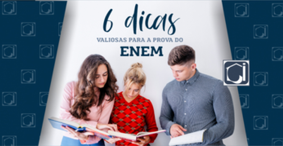 6 dicas valiosas para a prova do ENEM